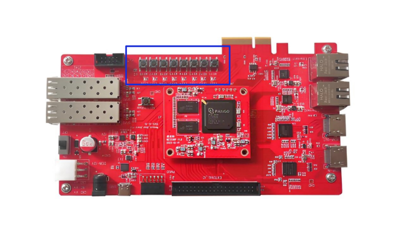 盘古50K-实验例程说明2-键控流水灯实验-逻辑矩阵技术社区
