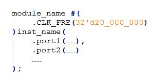 【verilog每日一练】第二十二练：参数传递-逻辑矩阵技术社区