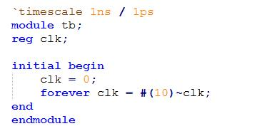 【verilog每日一练】第二十八练：Testbench的时钟信号的产生-逻辑矩阵技术社区